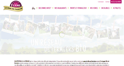 Desktop Screenshot of invitationalaferme.fr
